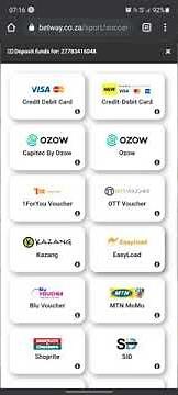 How to fund your betway using Easy Load airtime