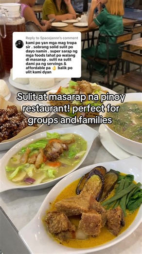 Affordable Filipino Restaurant for Families in Manila