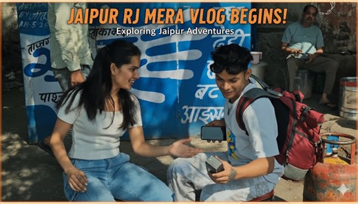 Jaipur RJ Mera Vlog Begins! Exploring Jaipur Adventures