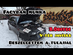 AUDI 3.0BI TDI szerviz ès fèlbemutató.....#tulajjal🤣