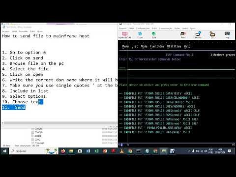 How to Send Files to a Mainframe Host - Step-by-Step Guide