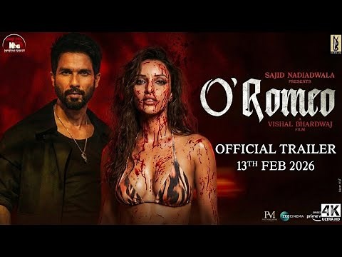 O'Romeo : Official Trailer | Shahid Kapoor | Nana Patekar | Disha P | Tripti D | Tamanna, New movie