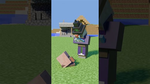 Minecraft sad baby villager gets help satisfying 3D simulation