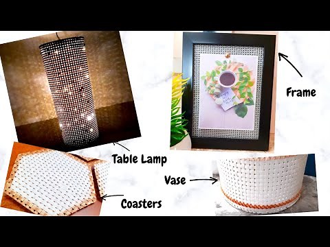 4 EASY WAYS TO REUSE OLD TABLE MATS AND TURN THEM INTO DECOR II DRAW, DESIGN & DECORATE II 2020