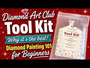 Diamond Art Club Tool Kit Demo for Beginners