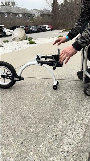 Rehasense Track Wheel.. How-To Quickly Attach On/Off Your Wheelchair