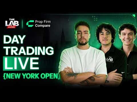 The Lab Live | TRADING PROPS LIVE FOR NEW YORK SESSION W/Kane, Alex, Leo