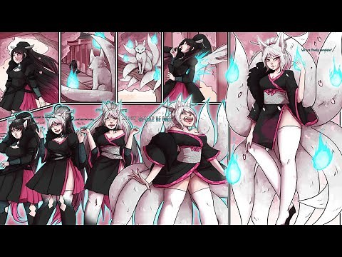 Female possession & Body Swap | Kitsune possession | TG TF COMIC