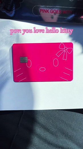 hello kitty & pink. my two favorite things 😭💕 inspo from pinterest ofc #hellokittylover #hellokitty #pinkcashappcard #pinkaesthetic