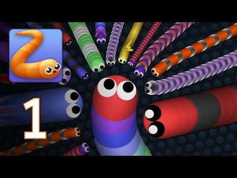 slither.io - Gameplay Walkthrough Part 1 [ iOS, Android ]