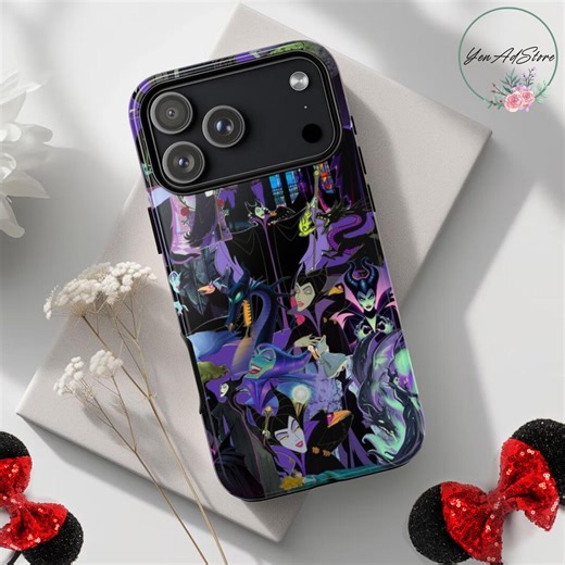 Disney Maleficent Villain Horror Phone Case for Iphone, Samsung, Princess Sleeping Beauty iPhone Case, Magical WDW Epcot - Etsy