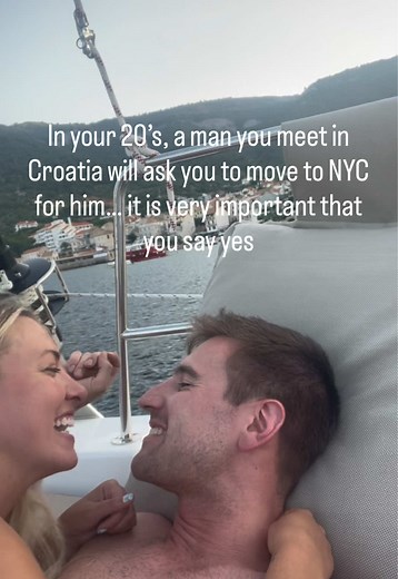 Our Yacht Week love story is my favorite story 🤍 #love #lovestory❤️ #husbandwife #lovestory #croatia