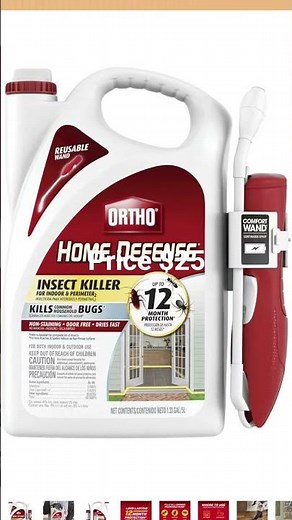Ortho Home Defense Insect Killer for Indoor and Perimeter2 with Comfort Wand - Ready-To-Use Bug Spra