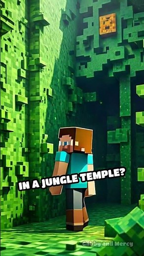 #minecraft #minecraftshorts Minecraft Jungle Temple Secrets: Hidden Codes REVEALED! 🤯🔍
