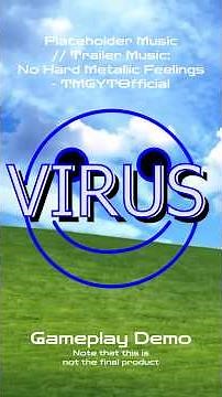Making a game based off computer viruses (Dev Log: 01) #fyp #gamedev #gameplay #devlog #gaming
