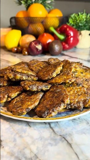 Печёночные оладьи 😋нежный и простой домашний рецепт.