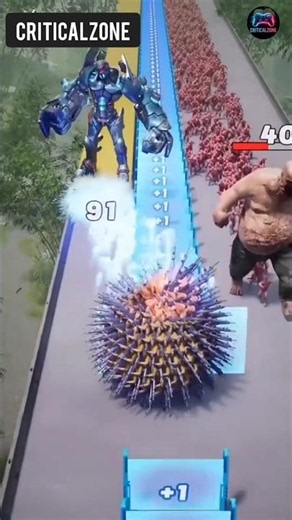 🚀 Fire Cannon vs Endless Zombie Horde! | Set 688#shorts #zombie #action