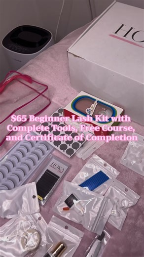 There has never been a better Christmas gift than a $65 Lash Training 💕 We provide all the supplies for our trainees—and yes, this includes a downloadable training manual and a certificate of completion, all included in the price. #lashcourse #lashtraining #hokalashcourse | Hoka Lash