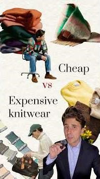 Cheap vs expensive sweaters, what actually changes and what’s just marketing