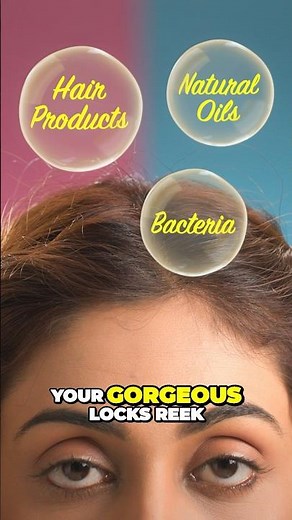 Secret to making Day 5 hair smell good! #shorts #short #hair #haircare #beauty