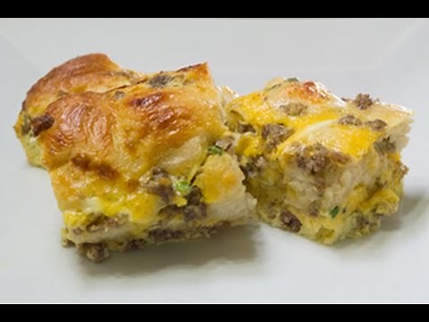Easy Breakfast Biscuit Bake