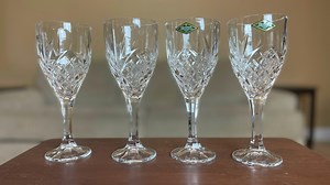 Watch Godinger Wine Glasses Goblets | Dublin Crystal Review on Amazon Live