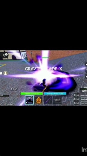 Gravity blade+water Kung fu combo #bloxfruit#roblox