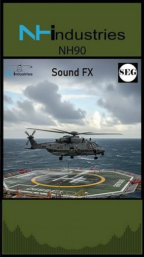 NH90 Helicopter Engine & Rotor Sound FX