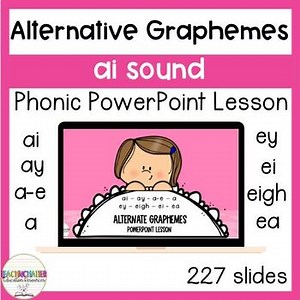 ai ay sound powerpoint lesson
