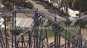 710K views · 5.9K reactions | BREAKING: Passengers are stuck on the top of the Arkham Asylum roller coaster at Movie World on the Gold Coast. Latest: https://yhoo.it/2j3yTp1 Report on 7 News at 6pm. #MovieWorld #7News | 7NEWS Brisbane | Facebook