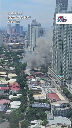 Residential area sa San Lorenzo Village, Makati City, nasunog | YouScoop+