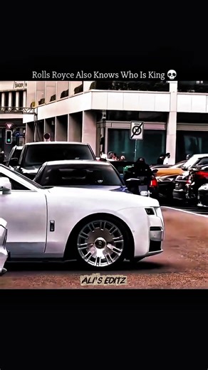 Rolls Royce Also Knows Who Is King 👑💀💀#shorts