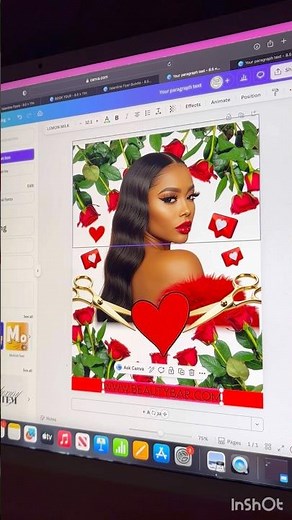 Watch Me Make A Flyer In Canva❤️