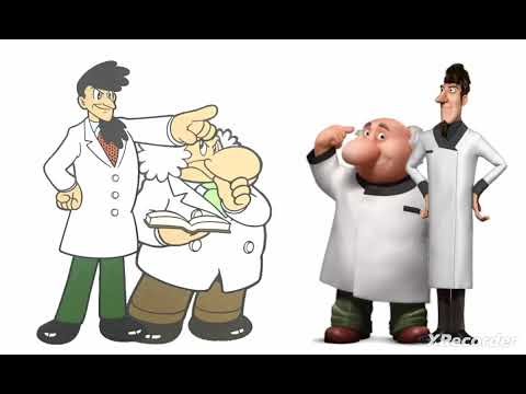 Dr. Elefun And Dr. Tenma (Astro Boy) Meets Their 2009 Self