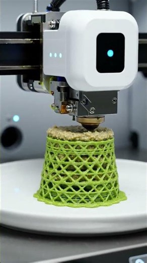 “3D Food Printing — The Future of Eating.”🍽️🖨️🌱