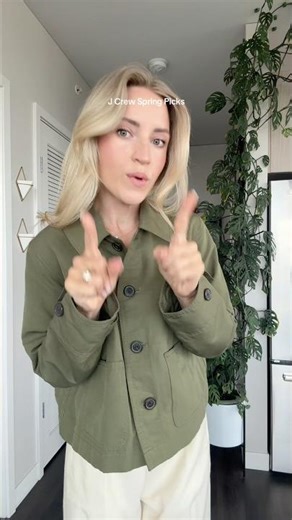 Spring outfit ideas from @J‪@JCrew‬springoutfit #greenjacket #jcrew