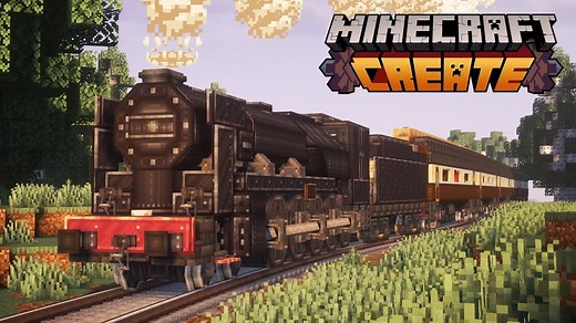 我的世界火车教程Create Mod