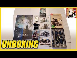Triangle Strategy Tactician's LIMITED EDITION UNBOXING