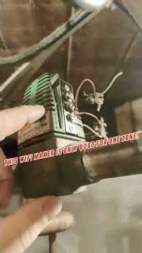 Thermostat WiFi Maker Google Nest #Thermostat #Hvac #Shorts #Nest #Diy