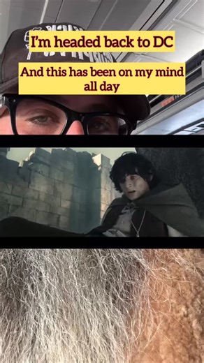 Matt Gordon on Instagram: "Like Sam and Frodo, I persist by putting one foot in front of the other and moving forward."