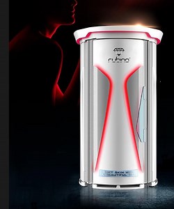 [Hot Item] Stand up Solarium Machine Booth Infrared Light Therapy Collagen Tanning for Skin Care SPA Center