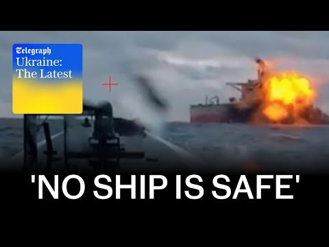 Ukraine launches massive drone blitz on Moscow & cripples shadow fleet tanker in Black Sea