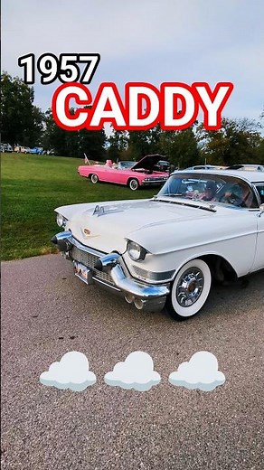 🛞 Rollin on Cloud 9 ☁️ Gam's 57 Cadillac 🔥 Eville Shindig 2025 Classic Car Show