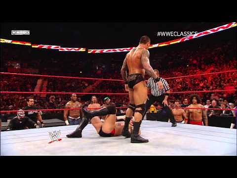 WWE Classics- Lumberjack Match: Randy Orton vs CM Punk Raw 11/17/08