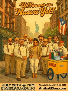 Un Verano en Nueva Yol Party — A Night of Salsa, Styles and Culture in Orlando - Tickets 2025-07-26 | Orlando's Elks Lodge