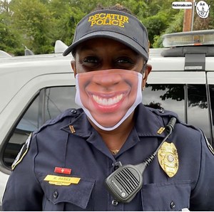 Mask maker specializes in creating smiles