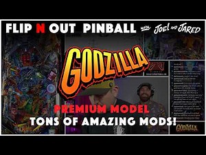 🔴LIVE - Our FINAL Godzilla Premium Pinball Machine by Stern Pinball!