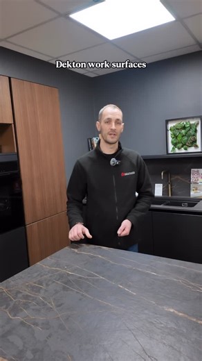 11 reactions | Michael shares why a Dekton worktop is the ultimate kitchen game-changer. Heat proof, scratch proof and stress proof ✔️ Dm us for more info! #dekton #dektonworktops #miltonkeynes #kitchendesign #luxurykitchen #designerkitchen | Stadium Studios | Facebook