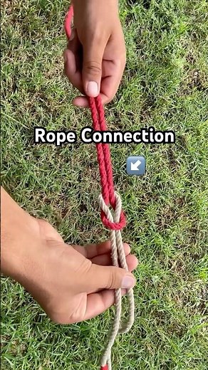 How to connect two ropes together || Rope connection method || Best knots ||Knots and ropes #shorts