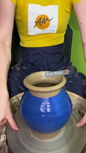 Engaging Pottery Making Process with Clay Wheel